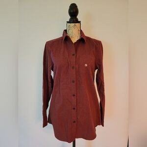 Eddie Bauer Women's Wr Stine's Bf Flannel Size M NWT